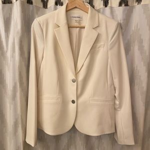 Calvin Klein new without tags size 10 women’s blazer white